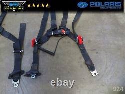 Polaris Rzr Sub Zero Utv Seat Belts 4 Point Click Harnesses Front Rear Set