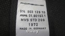 Porsche 911 914 914-6 seat belt seat belt NEW Original GERMAN NOS 914-803-129-10