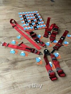 Porsche 911 GT3 GT2 991 Schroth 6 point harness seat belt Cayman GT4 718 turbo