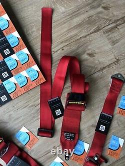 Porsche 911 GT3 GT2 991 Schroth 6 point harness seat belt Cayman GT4 718 turbo