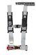 Pro Armor 2 4pt Harness Seat Belt withSewn Pads Silver Polaris Can-Am Kawasaki