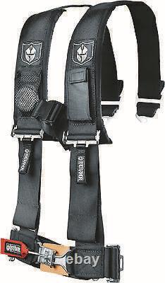 Pro Armor 4point Black ATV/UTV Harness Belt Seatbelt with Phone Pocket A114220