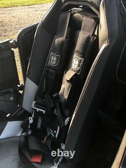 Pro Armor Black 4 Point 3 Harness Seat Belt RZR XP Turbo CanAm X3 UTV Pair