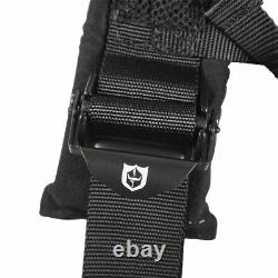 Pro Armor Seat Belt Harness 4 Point 2 Padded Black Polaris RZR XP S 4 1000 All