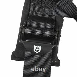 Pro Armor Seat Belt Harness 4 Point 3 Padded Polaris RZR XP / S /4 /1000 BLACK