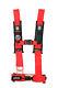 Pro Armor Seat Belt Harness 4 Point 3 Padded Red Can Am Maverick X3 All Years