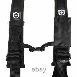 Pro Armor Seat Belt Safety Harness 4PT 2 Padded RZR Rhino Can Am UNIVERSAL PAIR