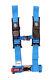 Pro Armor Seat Belt Safety Harness 4 Point 3 Padded RZR Rhino Can Am Blue