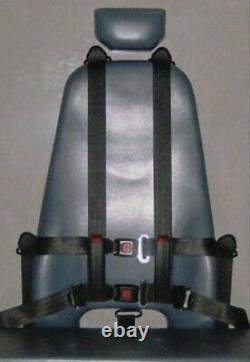 Protek 6 point safety harness seat belt advanced restraint system for fire/ems