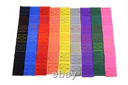 Purple & Yellow Stitching Safety Harness Sfi 16.1 Cam Lock 5 Point V Belt 3