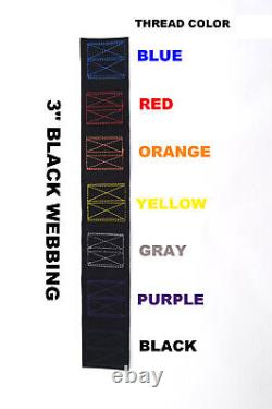 Purple & Yellow Stitching Safety Harness Sfi 16.1 Cam Lock 5 Point V Belt 3