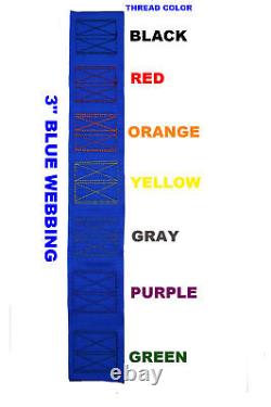 Purple & Yellow Stitching Safety Harness Sfi 16.1 Cam Lock 5 Point V Belt 3