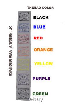 Purple & Yellow Stitching Safety Harness Sfi 16.1 Cam Lock 5 Point V Belt 3