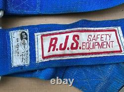 Pyrotect & RJS Safety Harness 5 Link SFI Spec 16.1 Equipment Racing Seat Belts