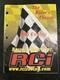 RCI Vintage Racing Car Seat Covers (black/yellow) /w Harness Seat Belts