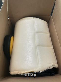 RCI Vintage Racing Car Seat Covers (black/yellow) /w Harness Seat Belts