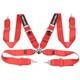RECARO 4 Point 3 Racing Seat Belt Quick Release Seatbelt Snap-On Harness