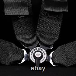 RECARO 4 Point 3 Racing Seat Belt Quick Release Seatbelt Snap-On Harness