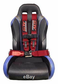 RED Custom 4 Point Shoulder Harness Racing Seat Belts SFI 1 Set