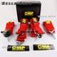 RED OMP 4 Point 3 Racing Seat Belt Quick Release Seatbelt Snap-On Harness