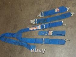 RJS Seat Belts Harnesses 5 point Blue Pair Shoulder Lap Racing Vintage 1994