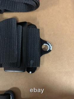 RaceQuip Black 5 Point Race Car Seat Belt 3 in. Lap and Shoulder 2 in. Sub SFI
