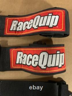 RaceQuip Black 5 Point Race Car Seat Belt 3 in. Lap and Shoulder 2 in. Sub SFI