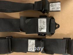 RaceQuip Black 5 Point Race Car Seat Belt 3 in. Lap and Shoulder 2 in. Sub SFI