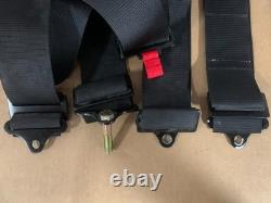 RaceQuip Black 5 Point Race Car Seat Belt 3 in. Lap and Shoulder 2 in. Sub SFI