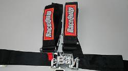 RaceQuip Black Race Car Seat Belts 711001 5 pt Safety Harness IMCA, NHRA, USRA