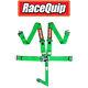 Racequip 711071 SFI 5 Point Latch & Link Style Racing Seat Belt Harness Green