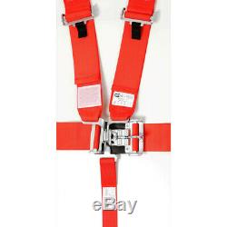 Racequip Red 5 point Racing Harness Seat Belts 2 Pair CURRENT DATES Razor rzr