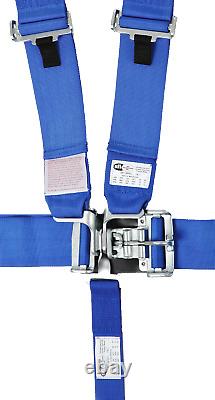 Racequip Seat Belt Harness 711021 3.000 Blue 5-Point Latch