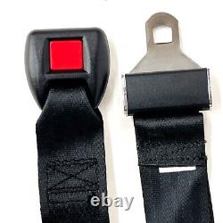 Rare Vintage IMMI F11689 Seat Belt 1991462 Black, NEW Old Stock