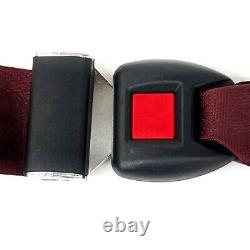 Rare Vintage IMMI F11690 Seat Belt 1991470 Burgundy, NEW Old Stock