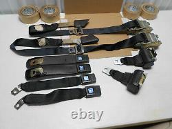 Real Gm 1978 81 Camaro Firebird Orig Seat Belts & Shoulder Harness Matched Set