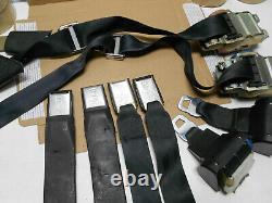 Real Gm 1978 81 Camaro Firebird Orig Seat Belts & Shoulder Harness Matched Set