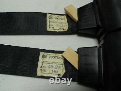 Real Gm 1978 81 Camaro Firebird Orig Seat Belts & Shoulder Harness Matched Set