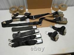 Real Gm 1978 81 Camaro Firebird Orig Seat Belts & Shoulder Harness Matched Set