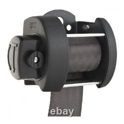 Rear Automatic Seat Belt For Hyundai Sonata Berlina 1988-1994 Grey