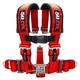 Red 5 Point 2 Safety Racing Harness seat belt Polaris UTV RZR XP1000 XP900