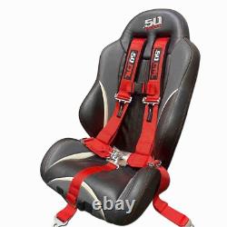 Red 5 Point 2 Safety Racing Harness seat belt Polaris UTV RZR XP1000 XP900