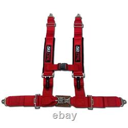 Red 5 Point 2 Safety Racing Harness seat belt Polaris UTV RZR XP1000 XP900