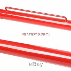 Red Mild Steel 49 Racing Safety Chassis Seat Belt Harness Bar/Across Tie Rod