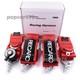 Red RECARO 4 Point 3 Racing Seat Belt Quick Release Seatbelt Snap-On Harness