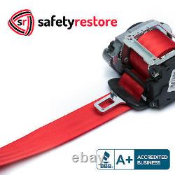 Red Seat Belt Webbing Replacement Seatbelt Harness New Belt Strap