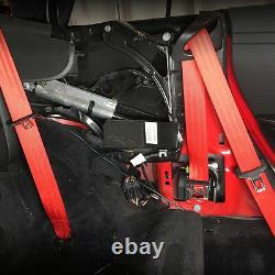 Red Seat Belt Webbing Replacement Seatbelt Harness New Belt Strap