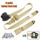 Retractable 3 Point Safety Seat Belt Straps Car Vehicle Adjustable Belt Kit