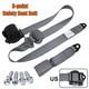 Retractable 3 Point Safety Seat Belt Straps Front Auto Vehicle Adjustable New