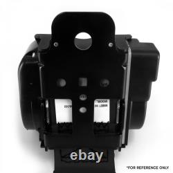 Retro Seat Belt Harness 3-Point RETRACTABLE Toyota JP VW Ford BMW EURO Black